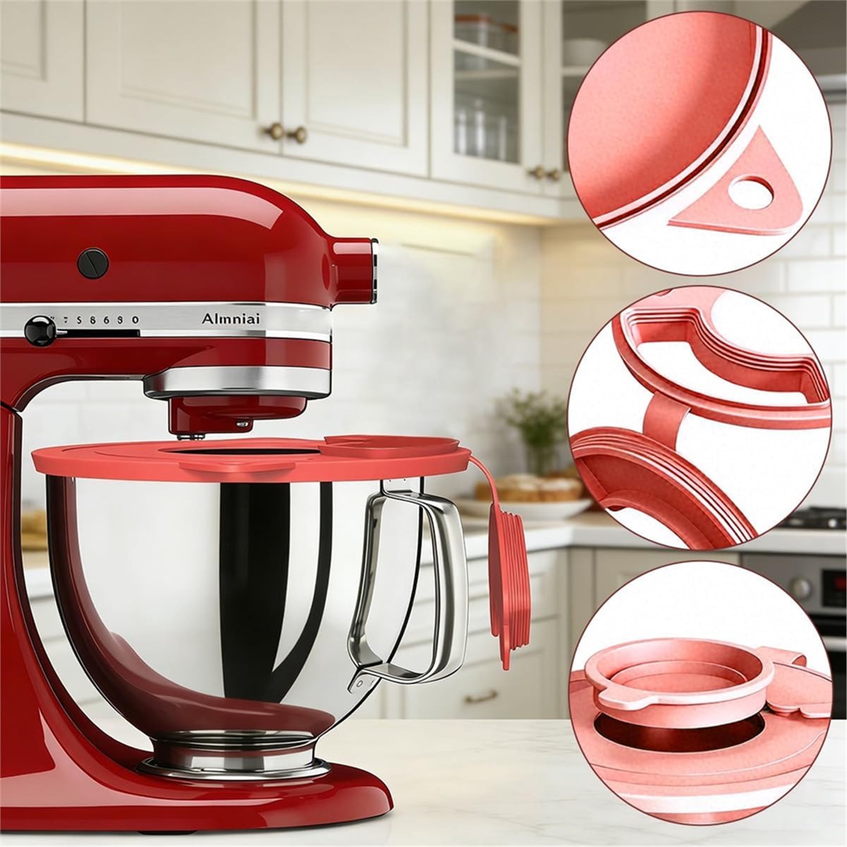 Stand Mixer Bowl - A1837U Aug. Couvercle de bol en