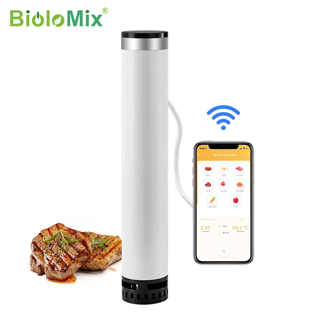 Sous Vide Immersion - BioloMix – Cuiseur sous-vide intelligent IPX7