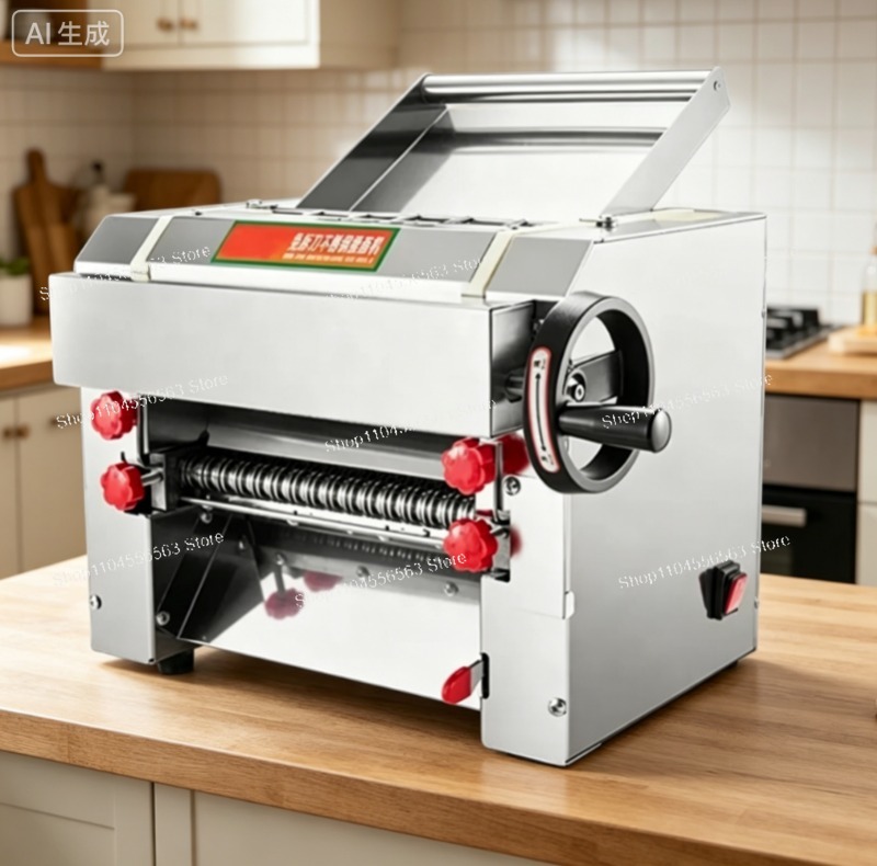 Pasta Machine Electric - Machine à nouilles automatique 2-en-1, machine