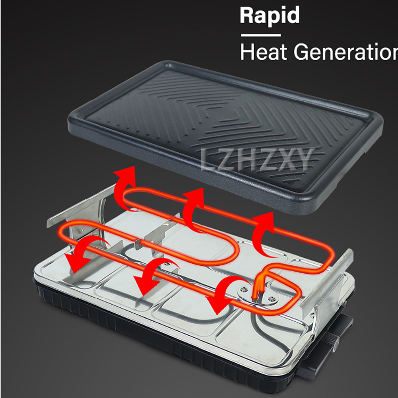 Raclette Grill Table - Grill de Table électrique coréen pour