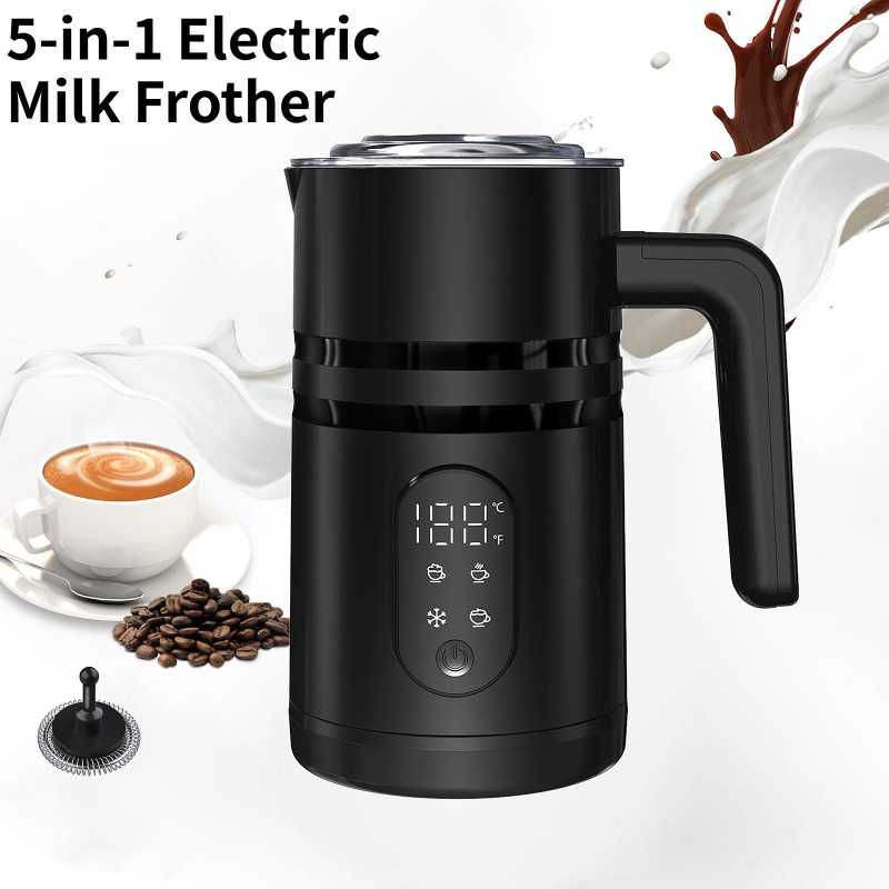 Yogurt Maker Electric - Mousseur à lait électrique multifonctionnel 5-en-1,