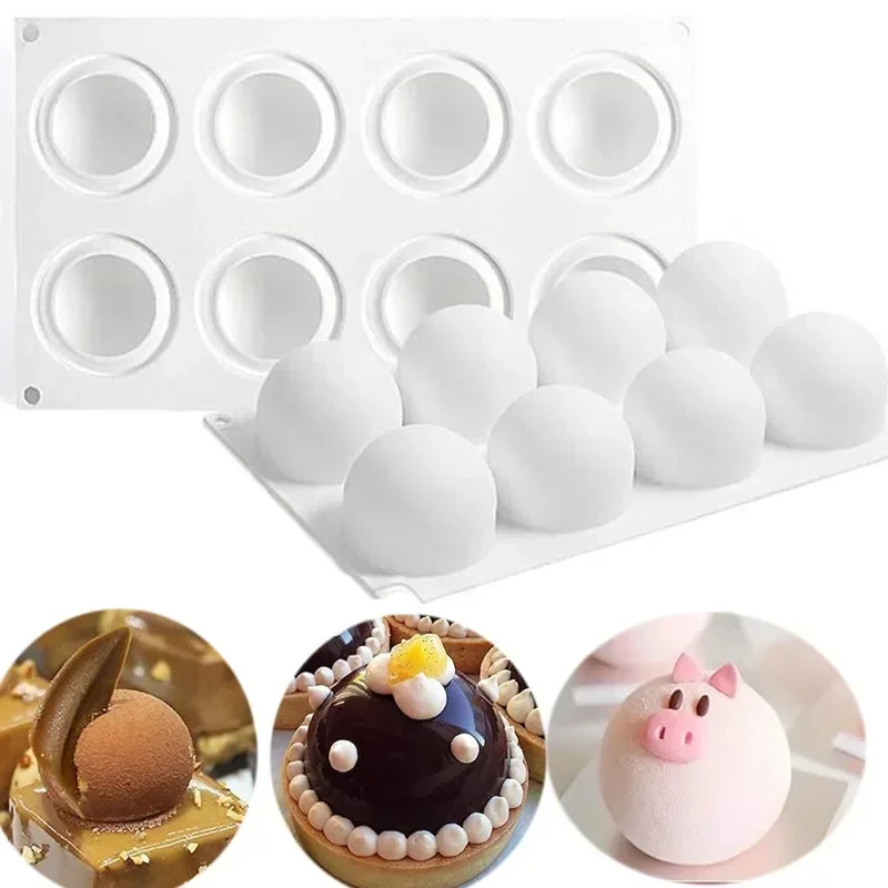 Kitchen Appliances Garage - Moule sphère 3D en Silicone pour