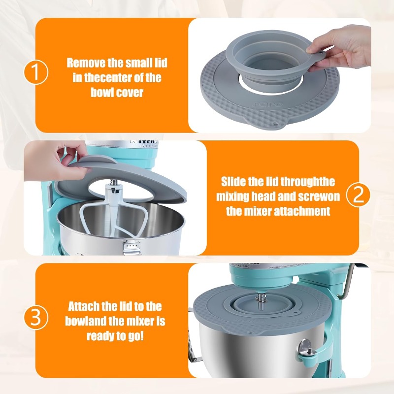 Couvre-bol en silicone compati - Stand Mixer Bowl avis et prix