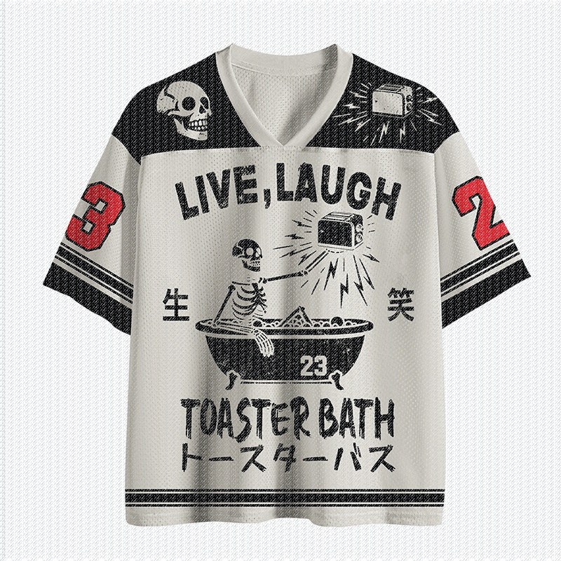 T-shirt en jersey à col en V,  - Bread Maker Machine avis et prix