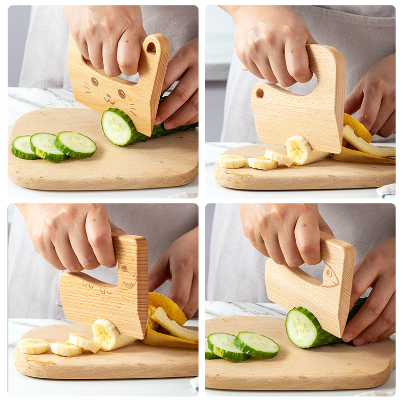 Couteau en bois pour enfants,  - Kitchen Appliances For Kids avis et prix