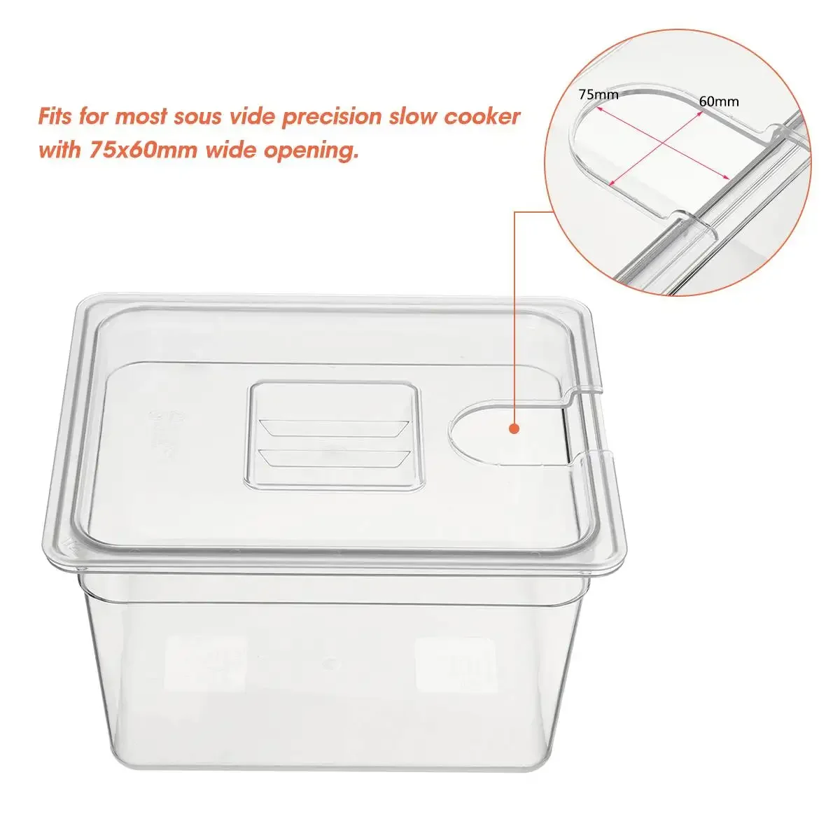 Réservoir d'eau sous vide 6L 1 - Sous Vide Immersion avis et prix