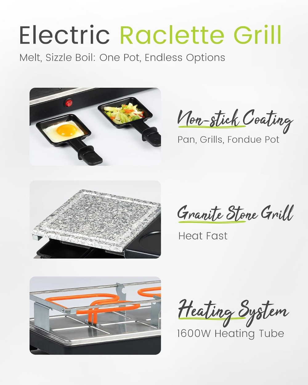 Grill de table Raclette - Plaq - Raclette Grill Table avis et prix
