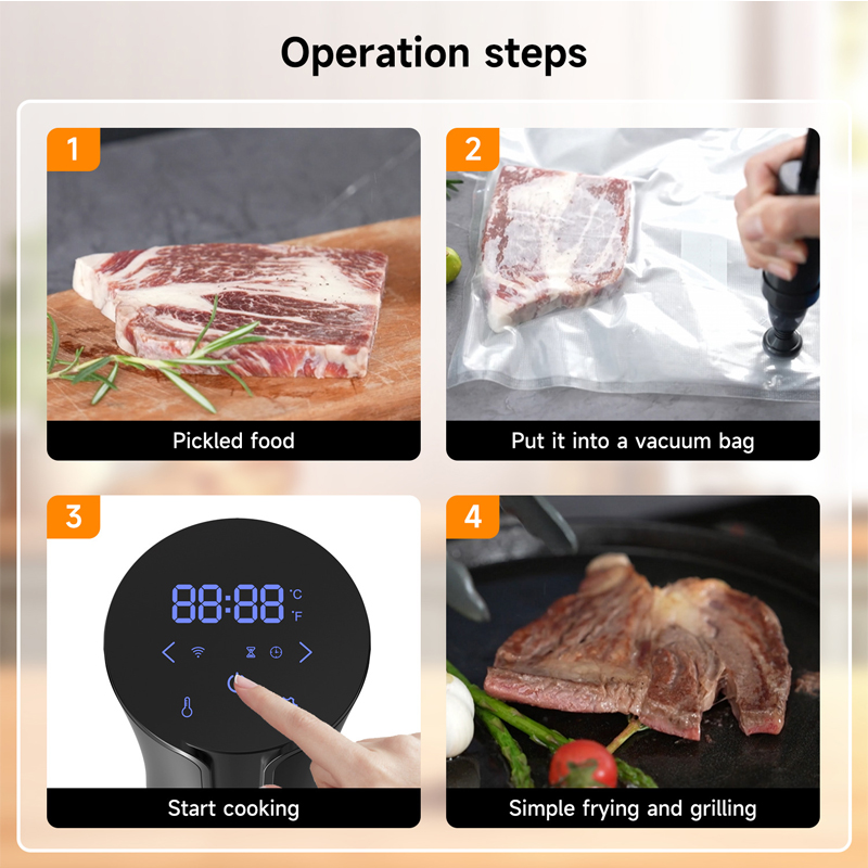Cuiseur Sous Vide 1100W, dispo - Sous Vide Immersion avis et prix