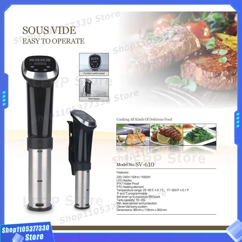 Cuisinière sous vide portable  - Sous Vide Immersion avis et prix